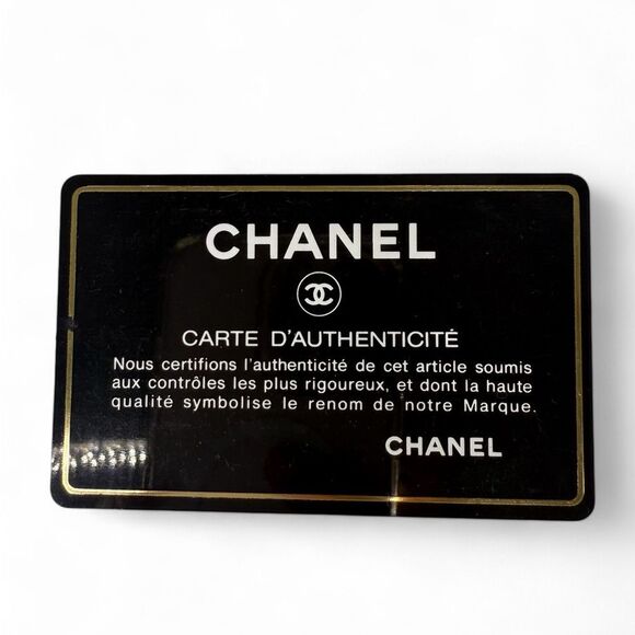 CHANEL Vintage 2007 Black Lambskin Leather CC Logo Medium Shoulder Bag - Picture 12 of 16